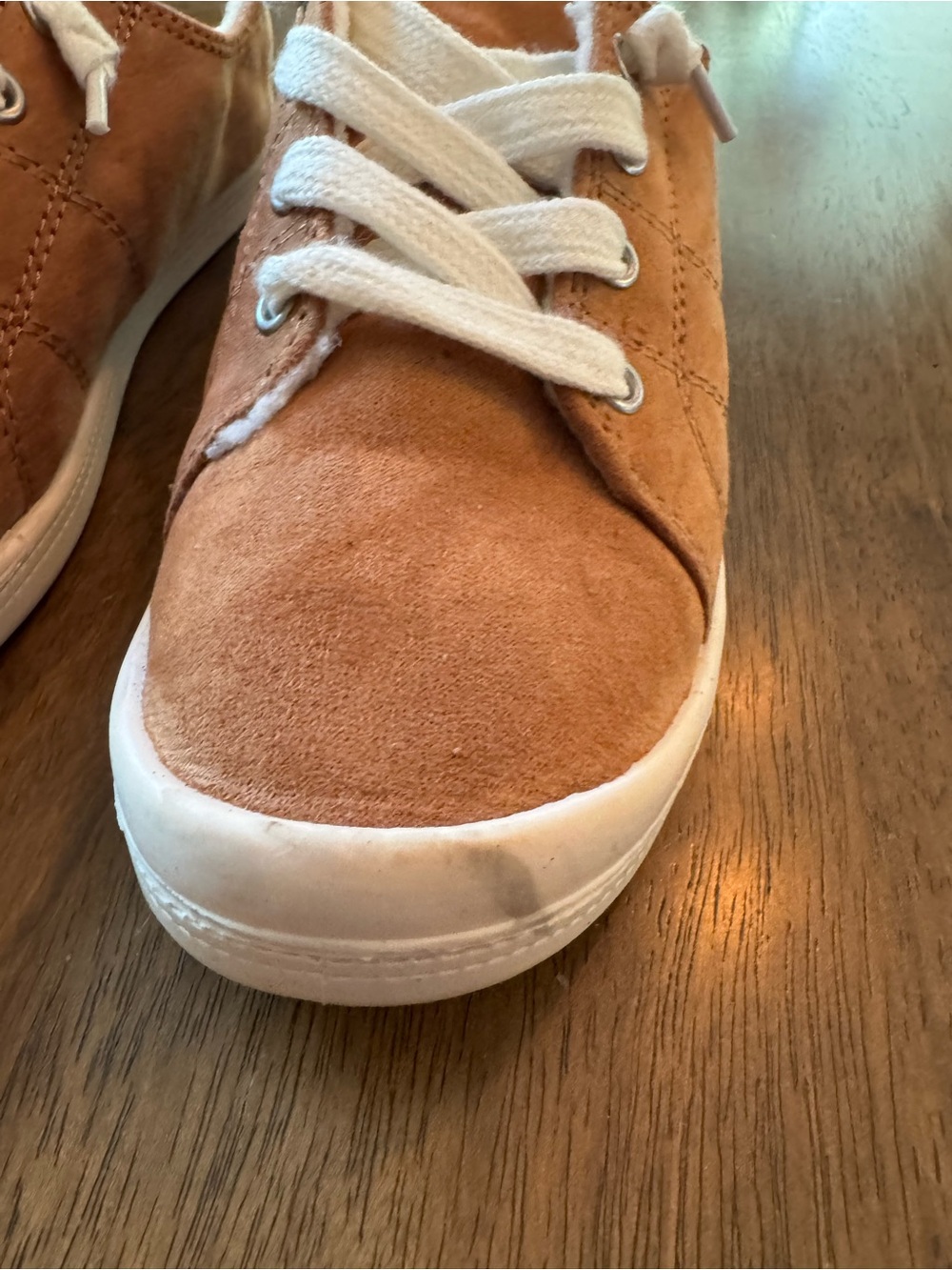 Jellypop Women’s Tan Cozy Suede Slip On Sneakers Size 8 - Picture 2 of 12